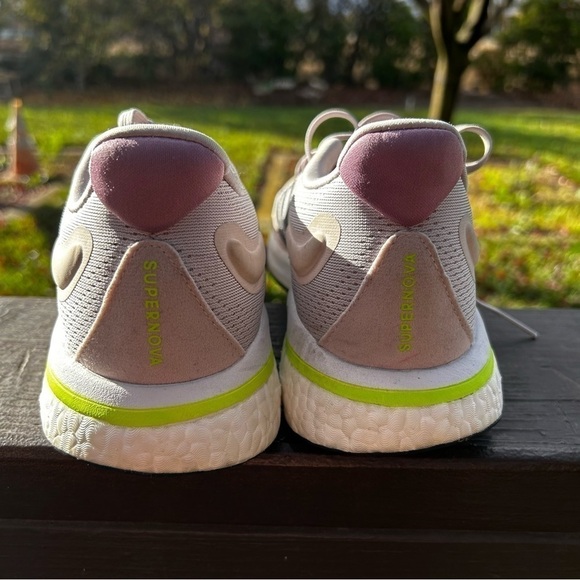 Adidas Womens Supernova Gray Running Shoes Sneakers - Picture 4 of 8